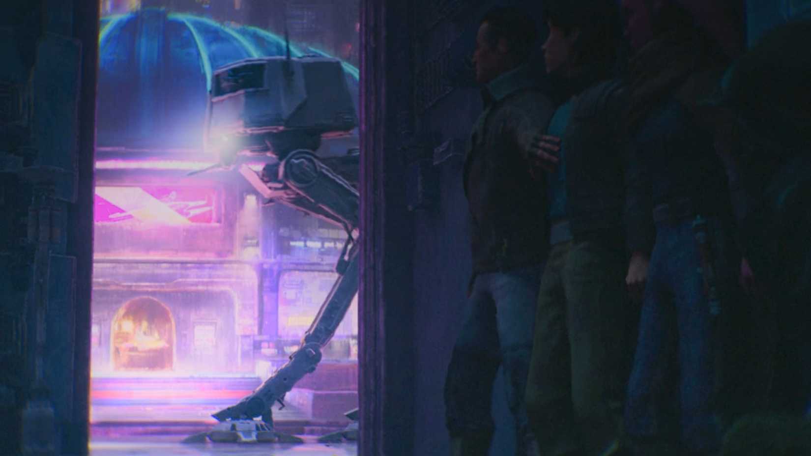 Early AT-ST in Shadow Lord Episode 5-6