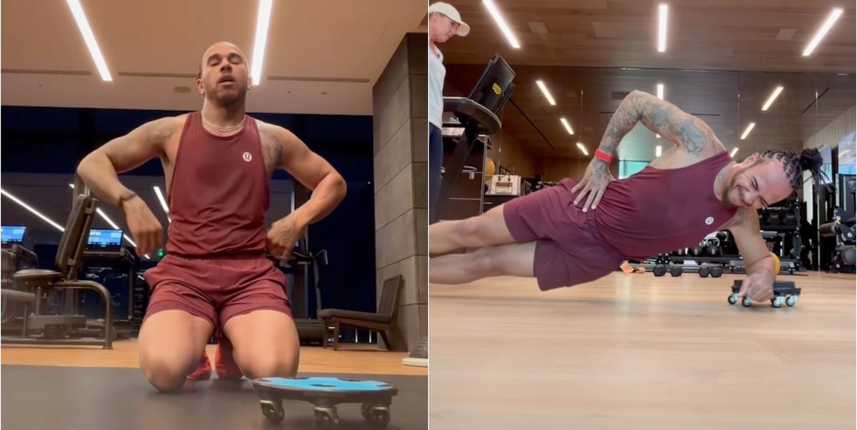 Lewis Hamilton, 41, Builds Rock-Solid Core Strength with These Exercises – Try for Yourself