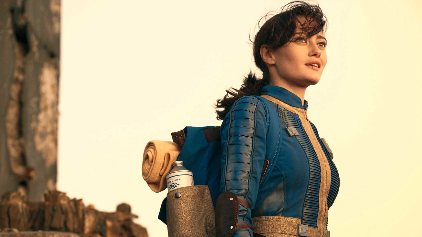 Ella Purnell as Lucy MacLean in season 2 of Fallout