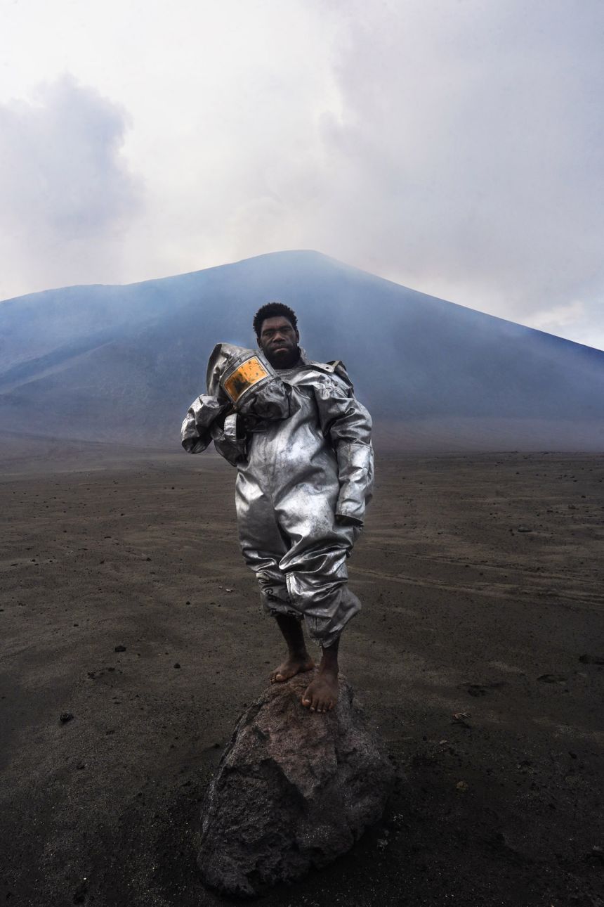 Elle Leontiev won the Open Photographer of the Year award for this image of volcanologist Phillip, who lives on the island of Tanna in Vanuatu.