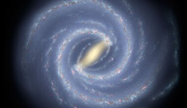 Image of the Milky Way with its prominent central bar. Credit - NASA/JPL-Caltech/ESO/R. Hurt