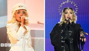 Sabrina Carpenter and Madonna