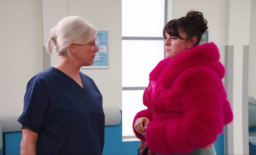 kerry wyatt, dr todd, emmerdale