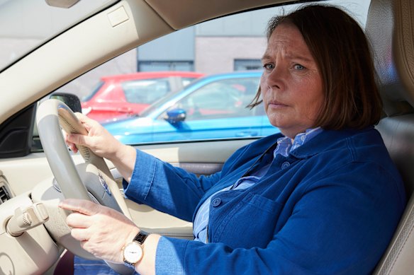 Joanna Scanlan as Beth in Riot Women.