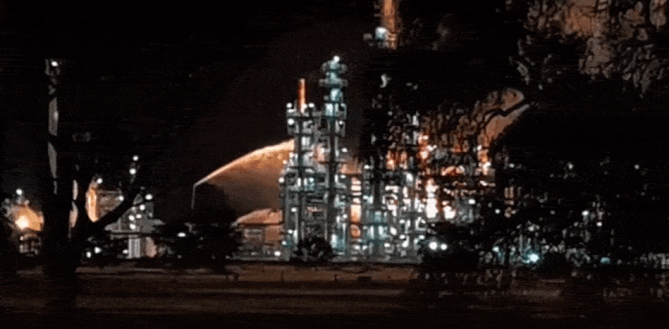 When oil refineries burn, here’s what happens to your lungs and heart