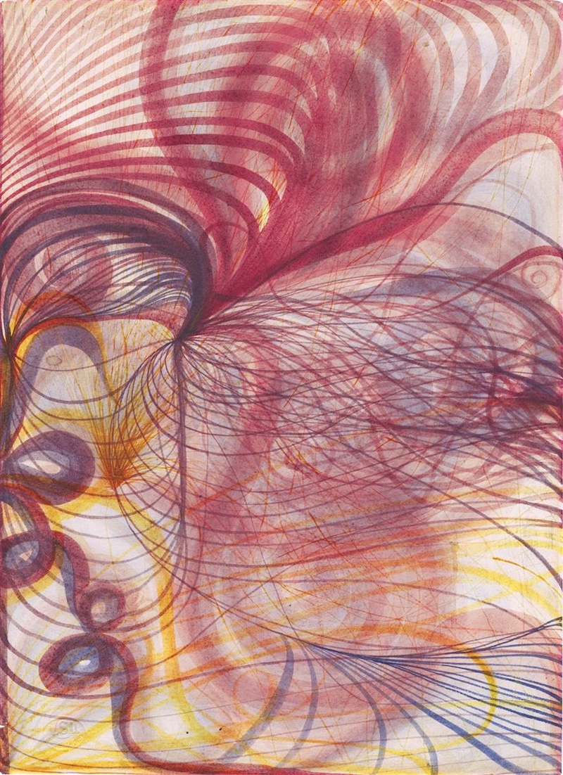 Georgiana Houghton Abstract Painting