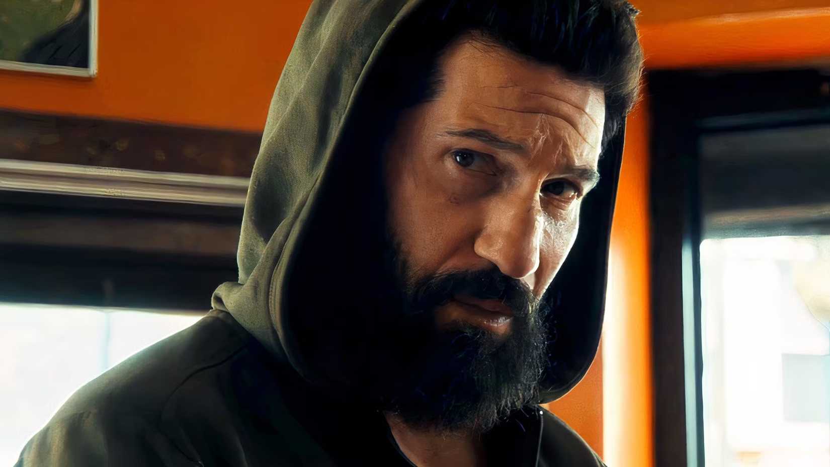 Frank Castle is looking to the side in Punisher One Last Kill