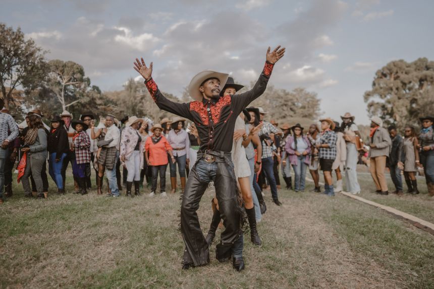 Fredrik Lerneryd's series of images of country music fans in Kenya won him third place in the Perspectives category.