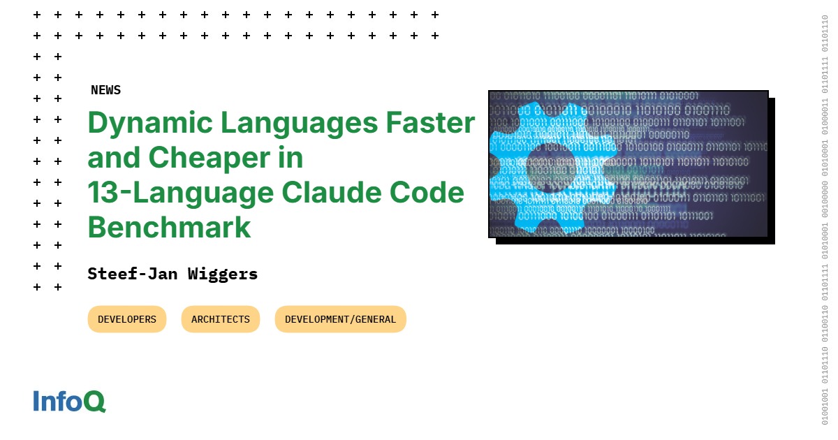 Dynamic Languages Faster and Cheaper in 13-Language Claude Code Benchmark