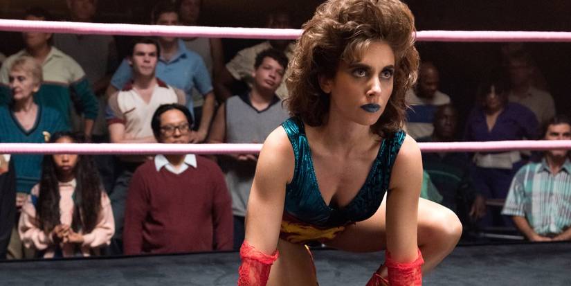 Alison Brie as Ruth/Zoya the Destroya in scene from GLOW