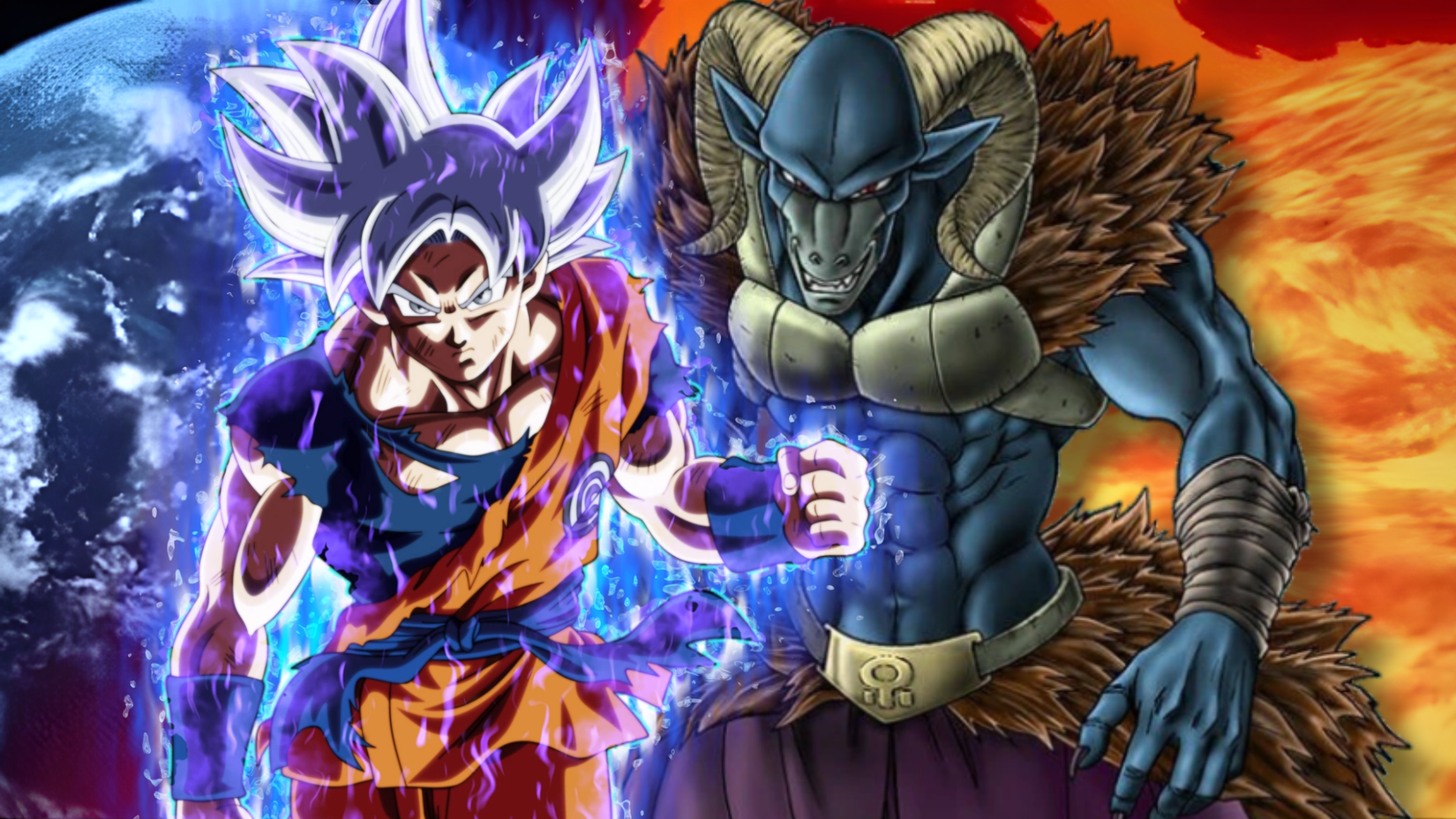 Goku and Moro