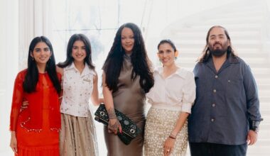 Rihanna joins Ambanis at Antilia for private lunch before a star-studded beauty launch party in Mumbai