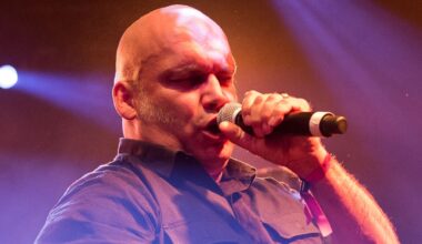 Blaze Bayley onstage in 2013