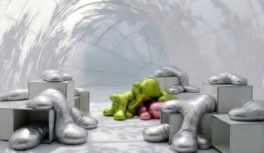 USM and Snøhetta Unveil Surreal Installation at Milan Design Week