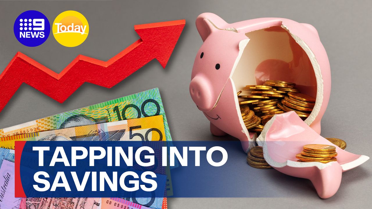 Watch 9News Latest Stories - Season 2026 - Australians forced to tap into their savings at an alarming rate - 9Now