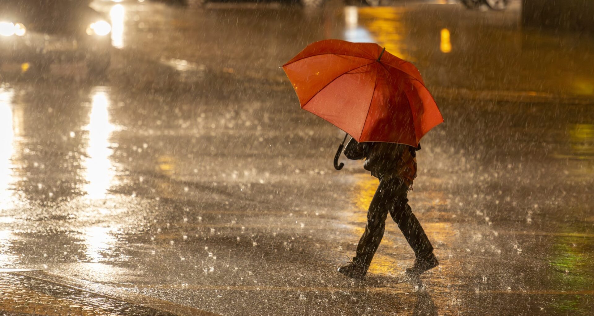 Regional rainfall warning calls for upwards of 40 mm