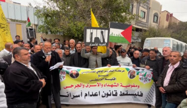 Video: Protests in Gaza against Israel’s Palestinian death penalty law | Gaza