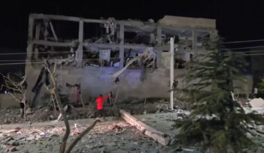 US-Israeli strikes destroy buildings in northern Iran | US-Israel war on Iran