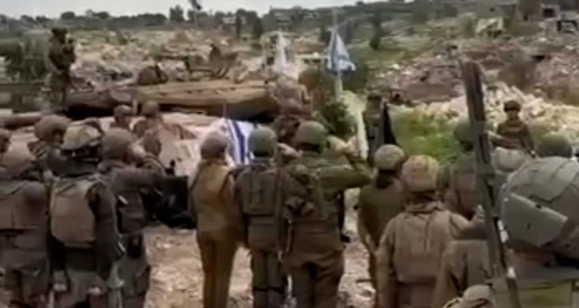 Video: Israeli soldiers sing national anthem on ruins of Lebanese town | Israel attacks Lebanon