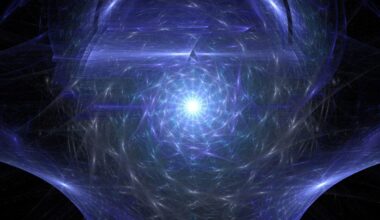 Infinity Light Is A Complex Fractal Image