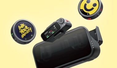 Insta360 is putting screens on its next wireless mics to show logos or images