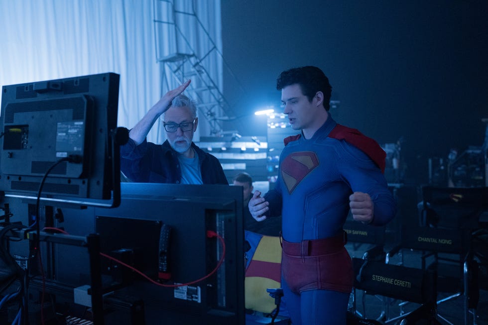 James Gunn, David Corenswet, Superman james gunn, david corenswet, superman
