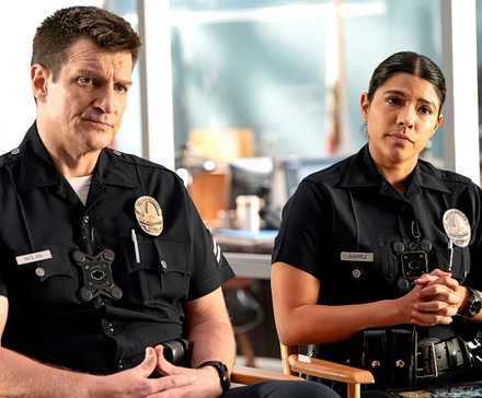 John and Celina in The Rookie
