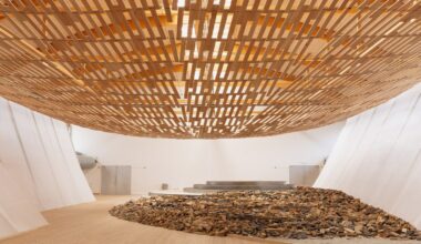 Kengo Kuma creates Earth / Tree installation in Copenhagen