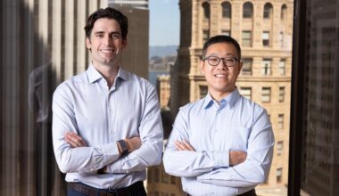 Loop founders Matt McKinney and Shaosu Liu