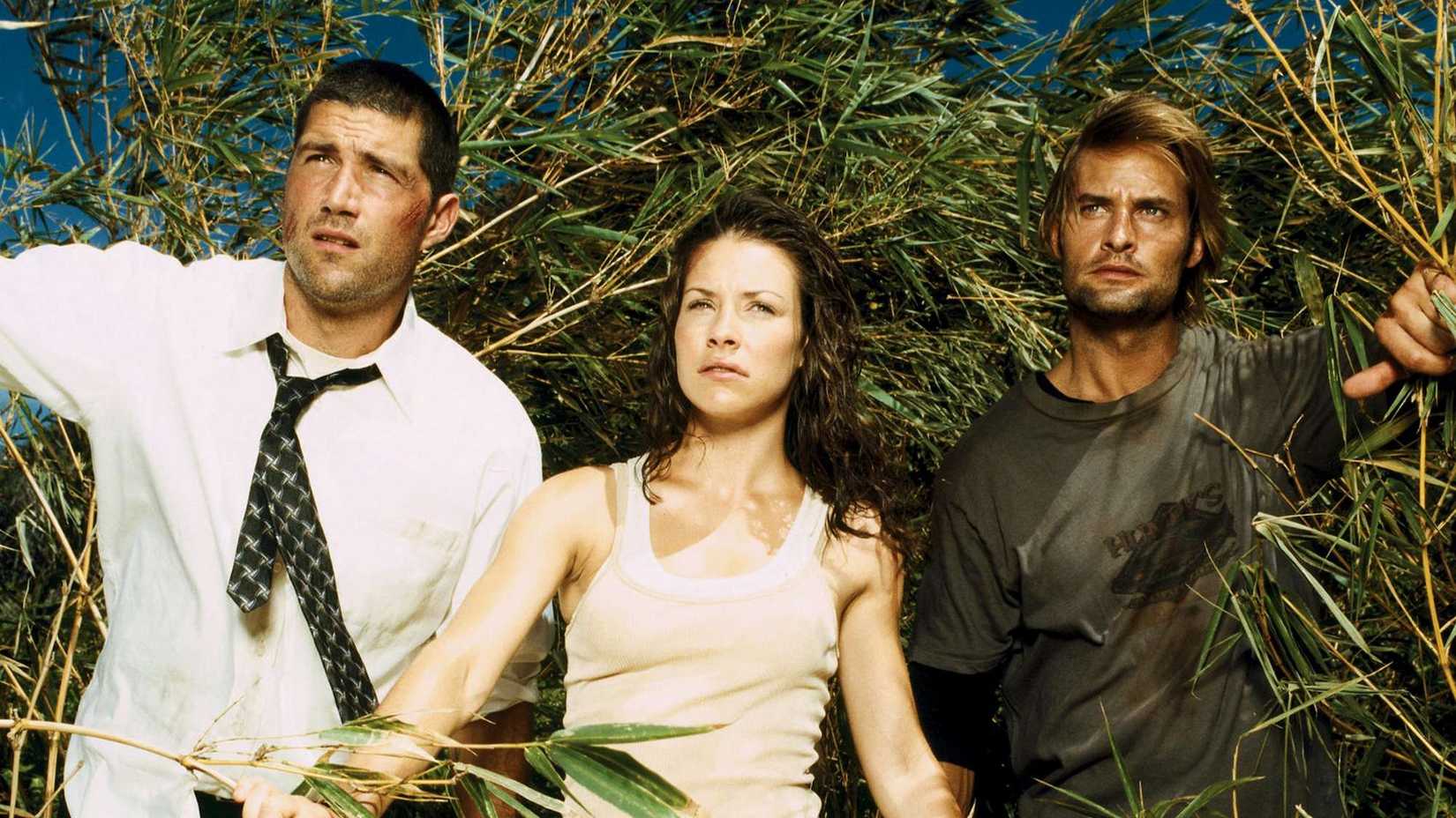 The main characters of Lost.