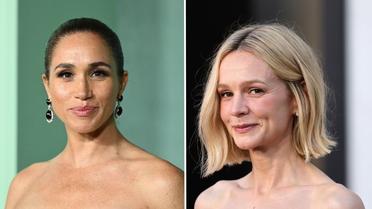Meghan Markle and Carey Mulligan
