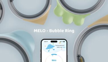 MELO bubble ring transforms fidgeting into an emotional interface
