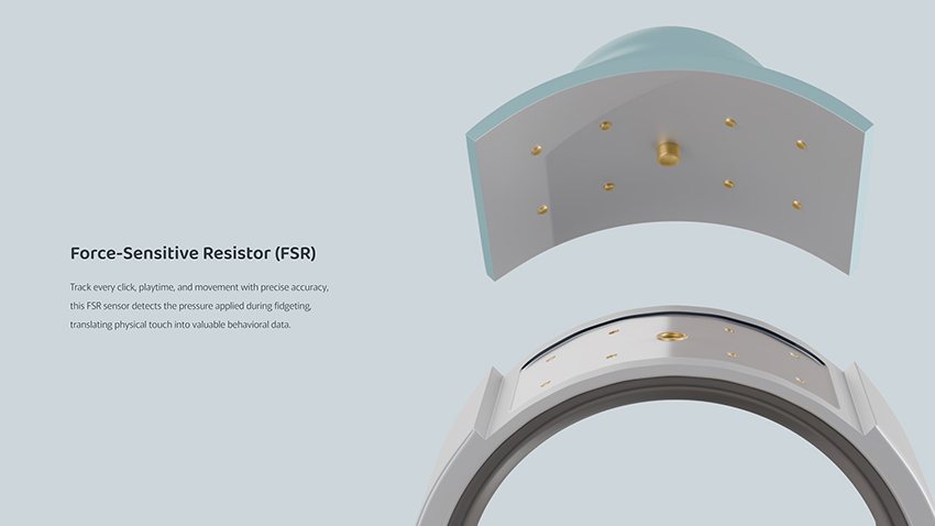 MELO bubble ring transforms fidgeting into an emotional interface - 5