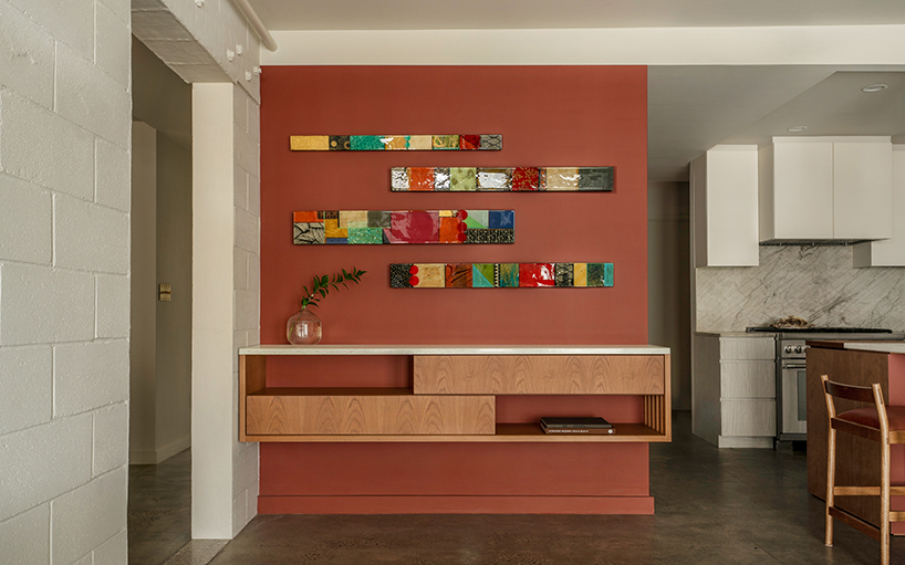 interlocking millwork volumes reshape brooklyn apartment into layered interior - 3