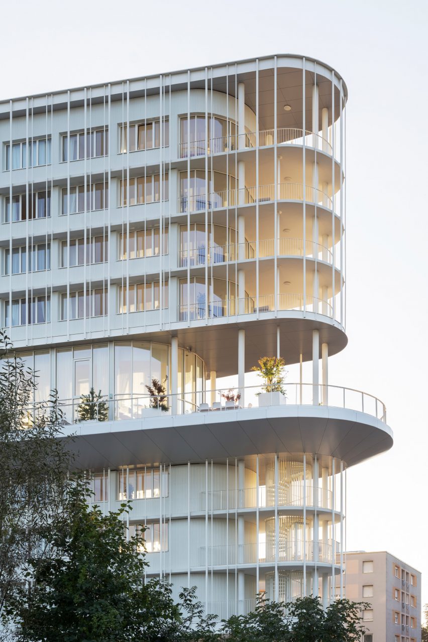 Vatea apartment block in France