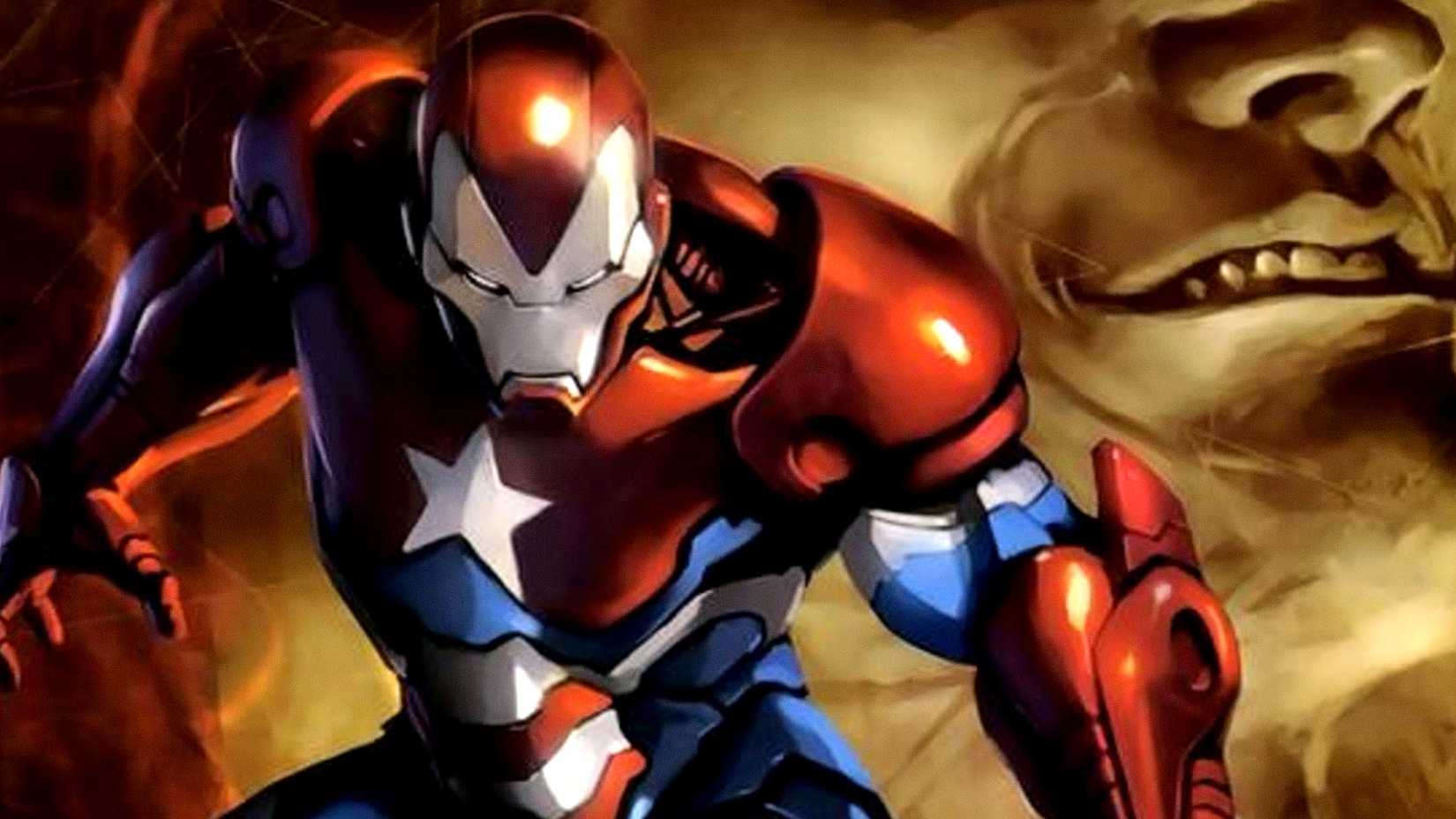 Norman Osborn wears the Iron Patriot armor in Marvel Comics' Dark Reign