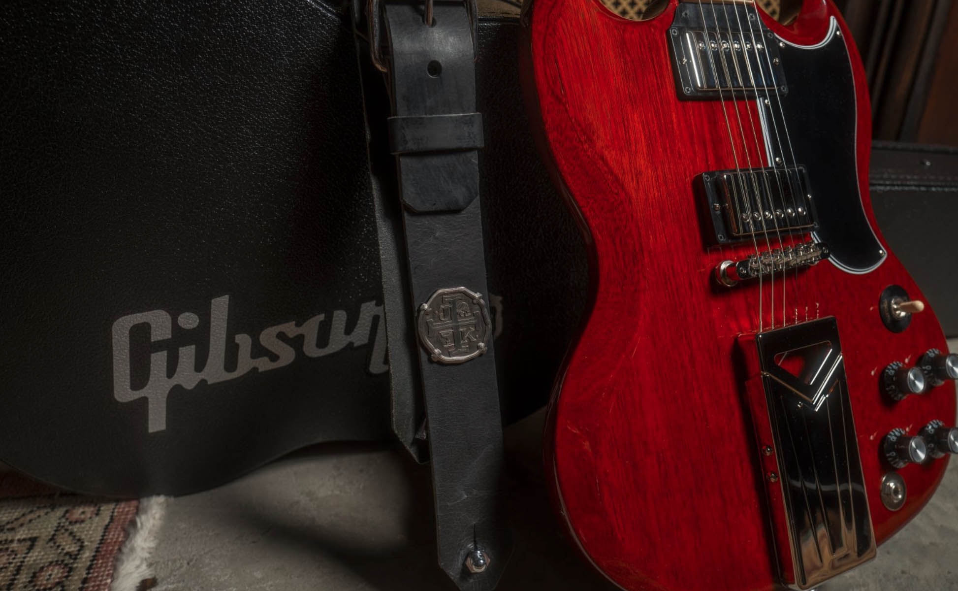 The Gibson Jake Kizka SG Standard, a limited edition signature model inspired by the Greta Van Fleet guitarist's vintage '61 SG.