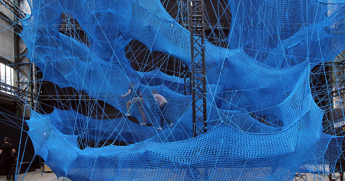 a traveling series of room-sized dreamworlds