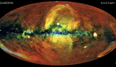 Reconstruction of how the diffuse X-ray sky should have appeared to eROSITA from May to October 2021. Credit: K. Dennerl, et al. (2026)/the eSASS team (MPE)/E. Churazov &amp; M. Gilfanov (IKI)