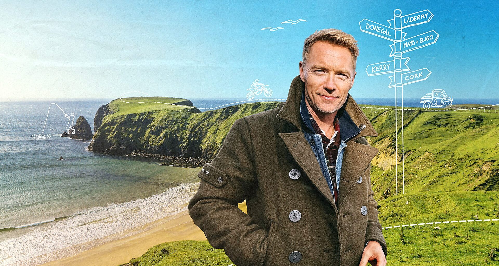 Ronan Keating on his Wild Atlantic adventure and opening up about the loss of his brother