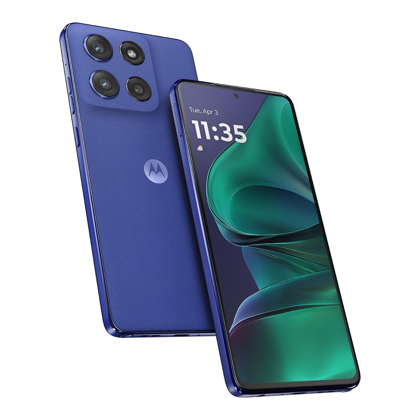 The Moto G Stylus 2025 front and back