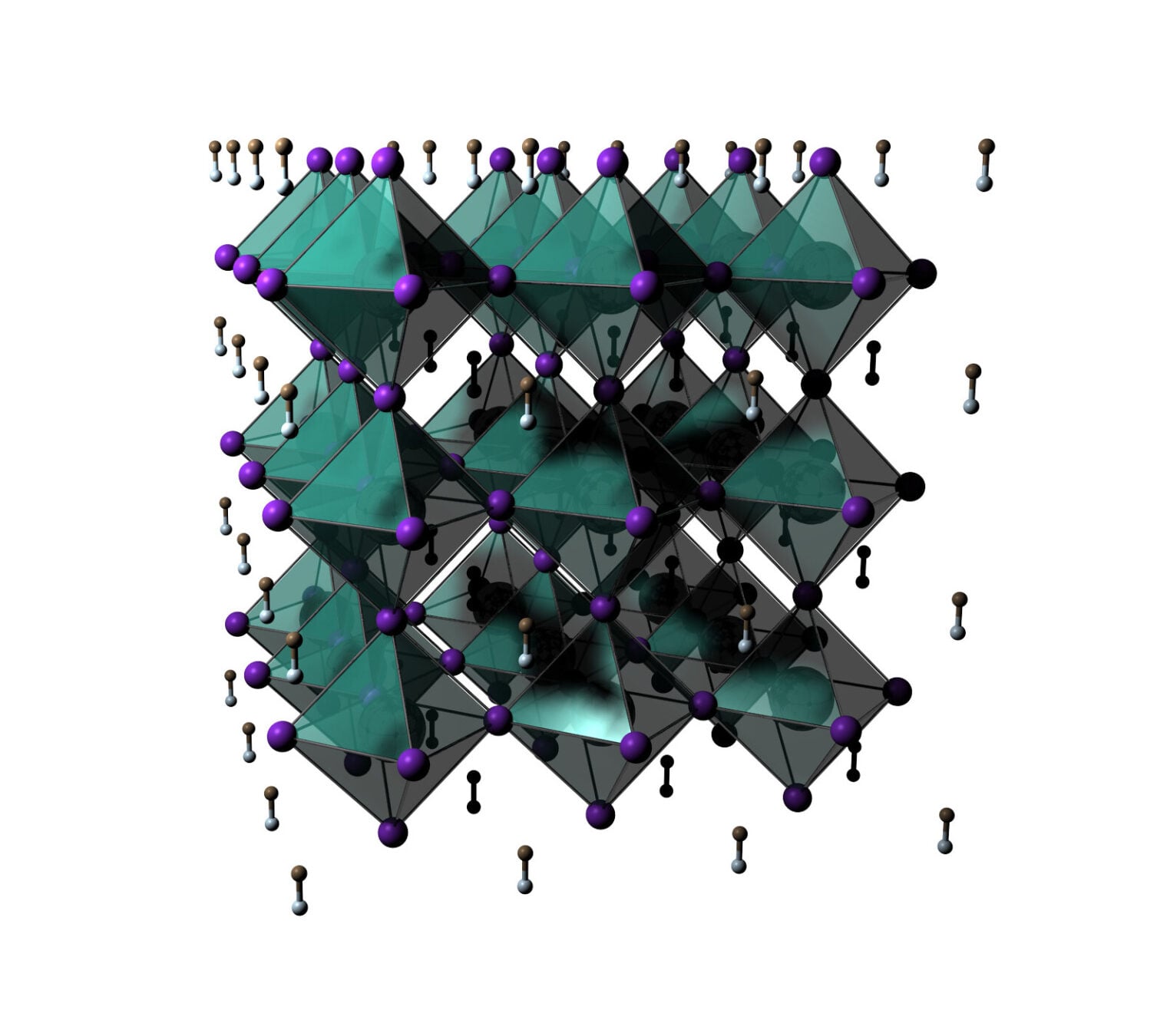 Perovskite Structure 3d Model