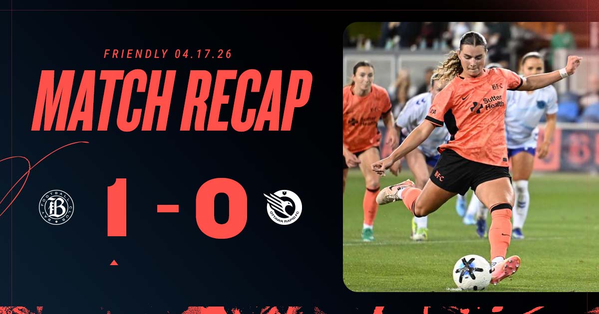 Match Recap: Bay FC Earns 1-0 Win in International Friendly Against Ottawa Rapid FC