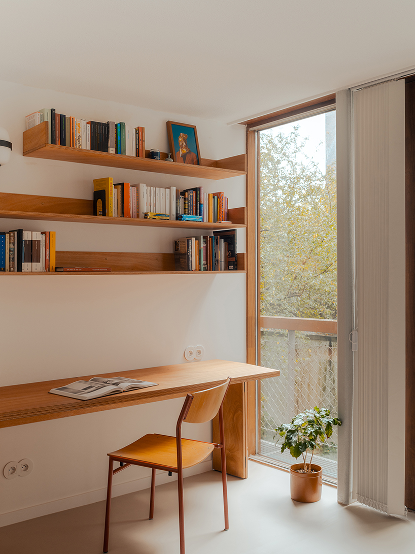 former sewage tank transforms into minimal geometric apartment in amsterdam - 7