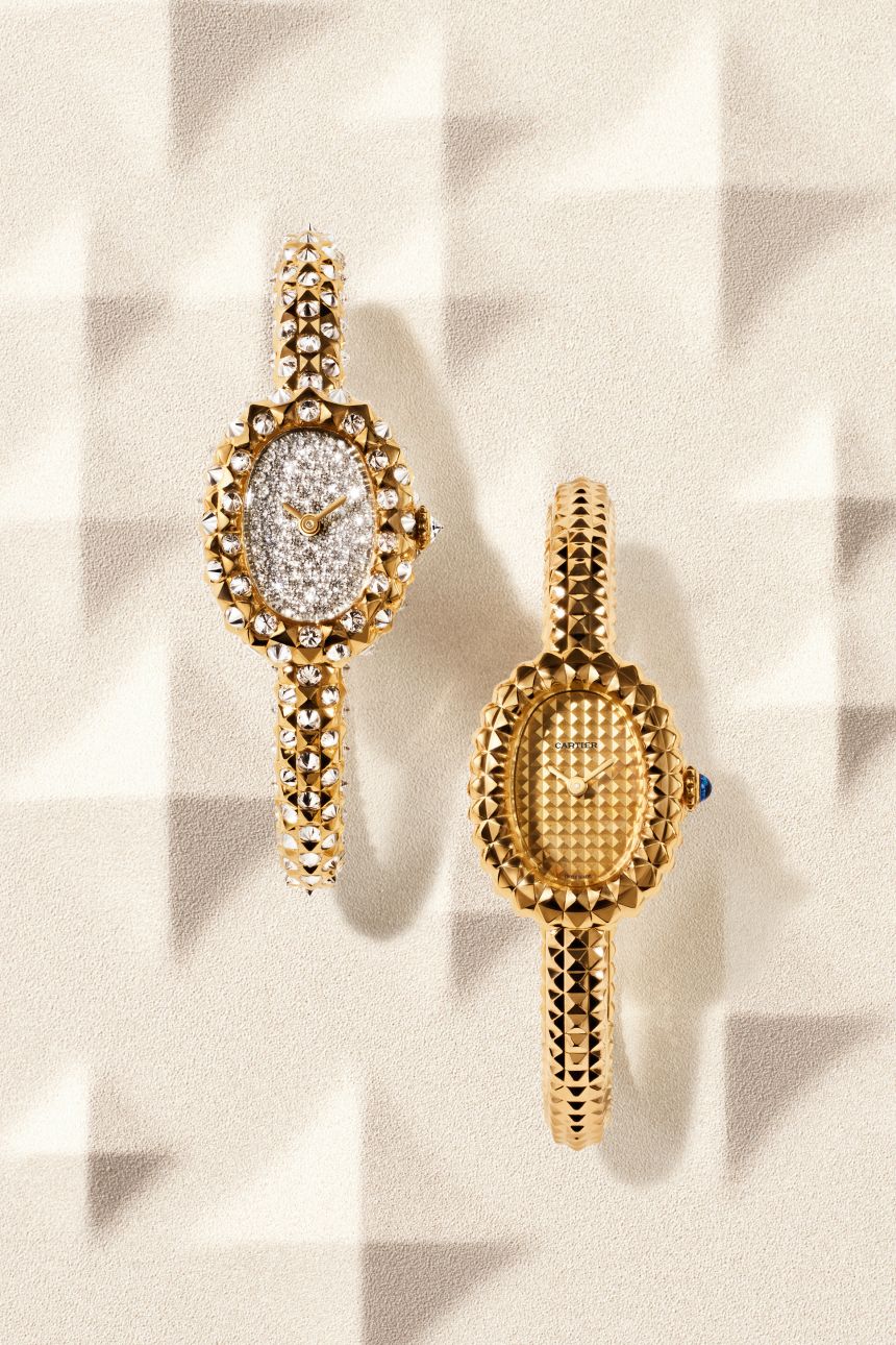 Two new versions of the Cartier Baignoire exhibited at 