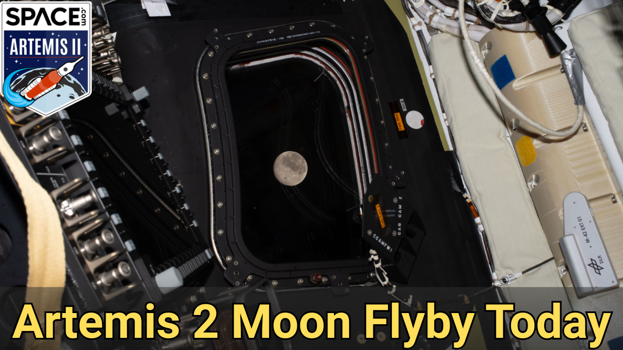 NASA Artemis 2 to make historic moon flyby today. Here's what to expect hour-by-hour (timeline)