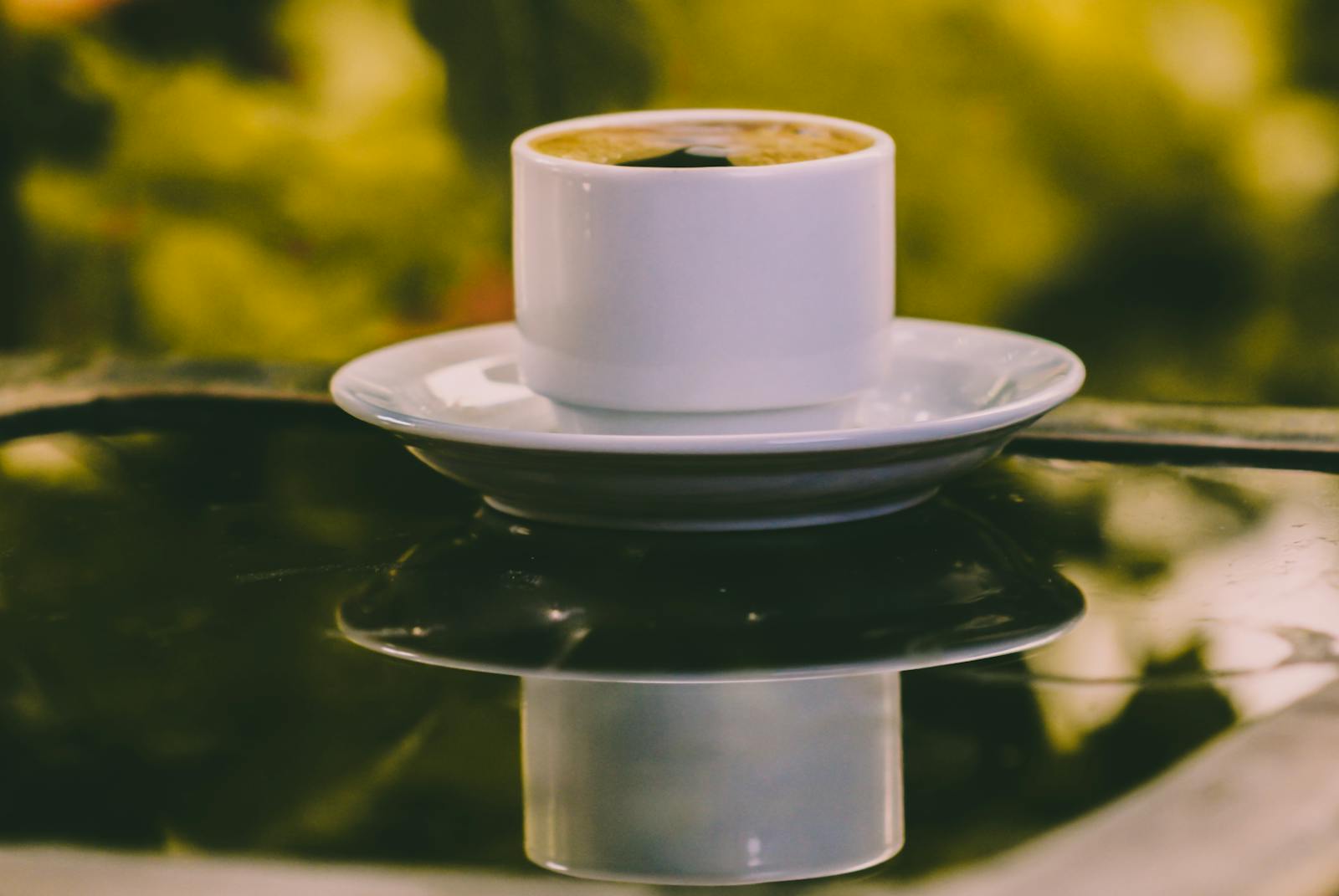 quiet morning coffee