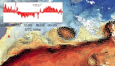 Weather satellites now track ocean currents in real time