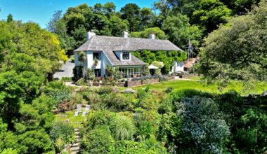 An English Coastal Estate With Its Own Sandy Cove Lists for $13.2 Million