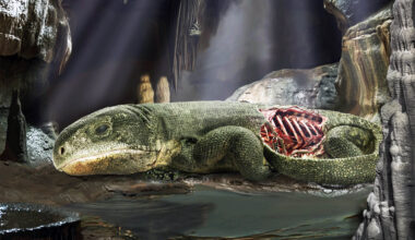 Mummified reptile reveals how modern humans learned to breathe